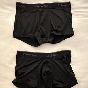 Men's Calvin Klein Trunks Underwear - 2 Pair